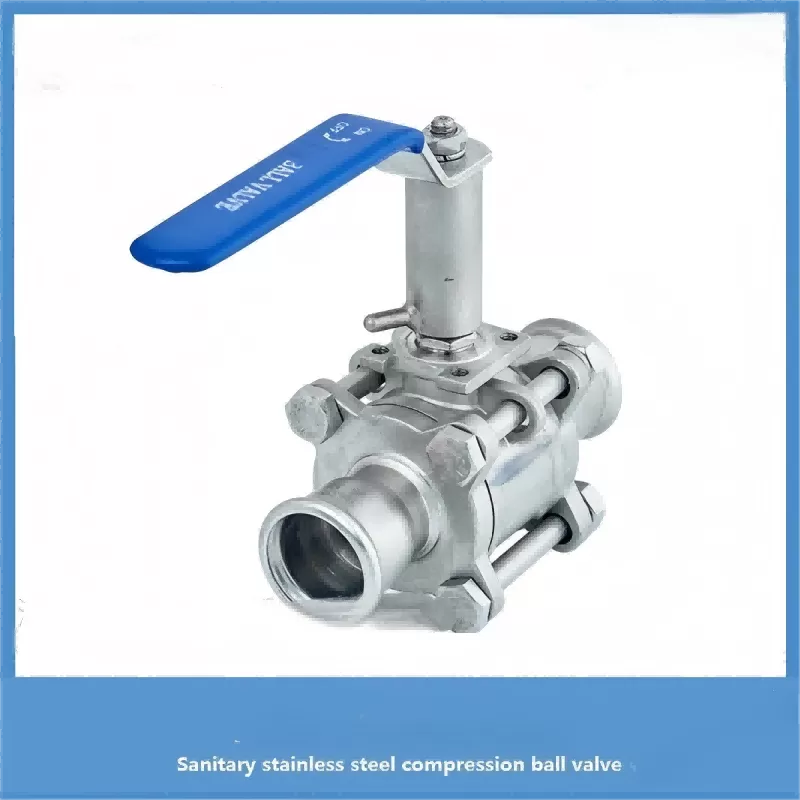 Manual sanitary stainless steel clamp ball valve,Manual sanitary ball valve