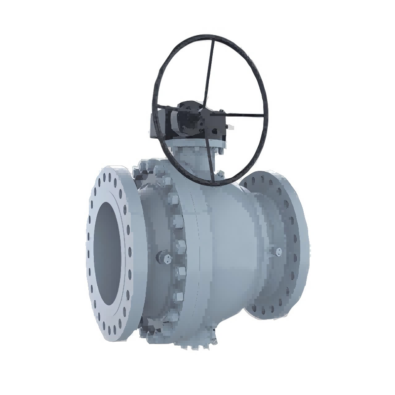 Cast steel floating ball valve
