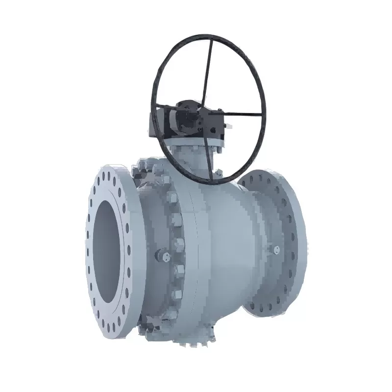 Cast steel floating ball valve