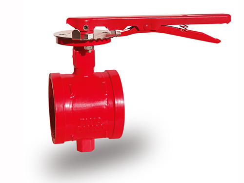 Fire handle butterfly valve，Fire butterfly valve，Handle butterfly valve