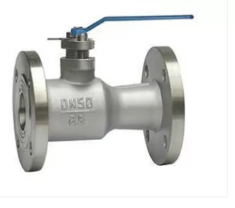 Blowdown ball valve, ball valve