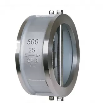 Butterfly check valve