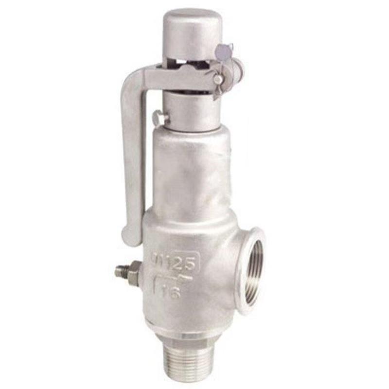 Full open external thread safety valve with handle spring，External thread safety valve，safety valve