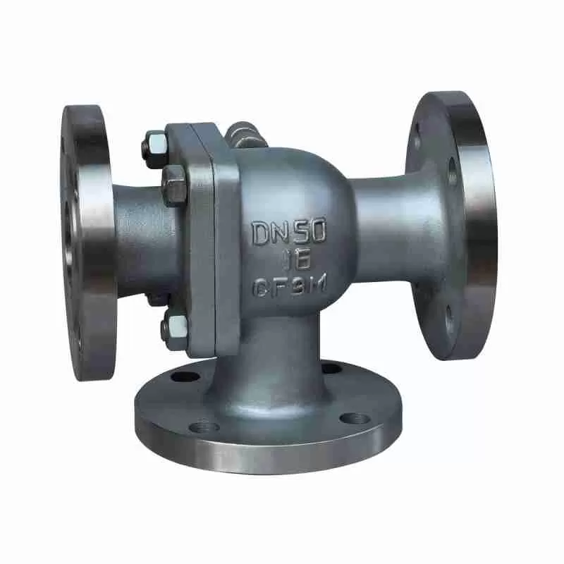 Q45F three-way four-seal ball valve; ball valve,three-way ball valve