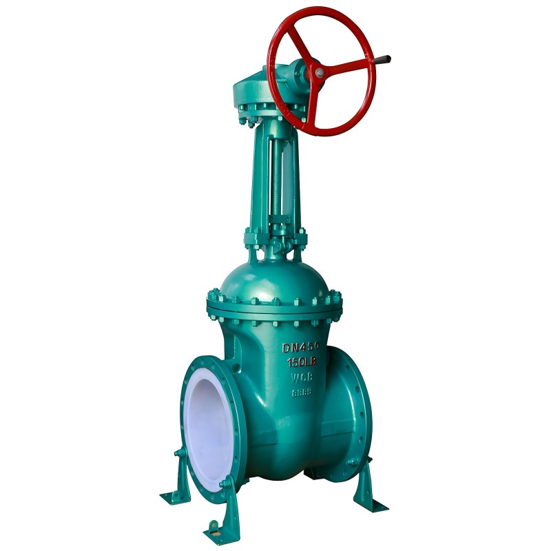 Z41F46-16C-Fluorine lined gate valve，Fluorine lined gate valve，Fluorine lined valve