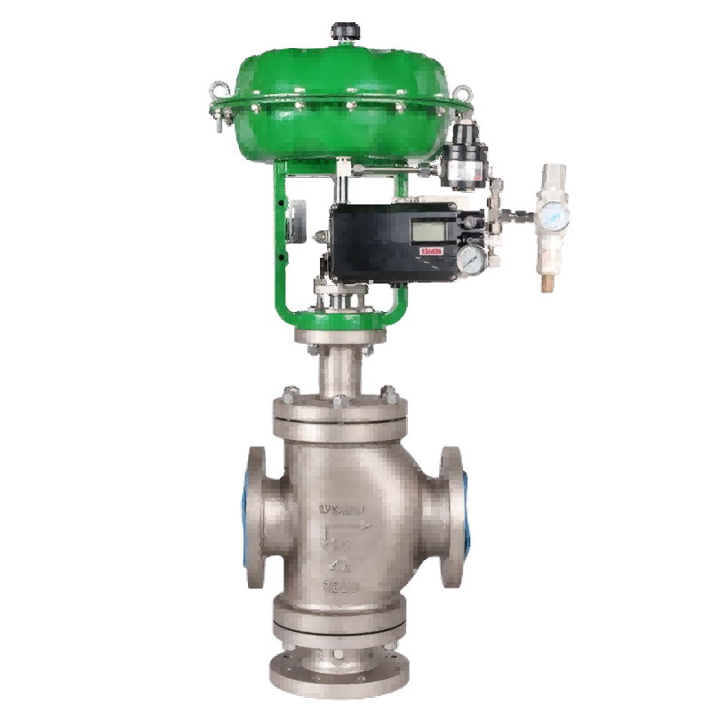 Diaphragm three-way regulating valve，Diaphragm three-way Control valve ，Control valve