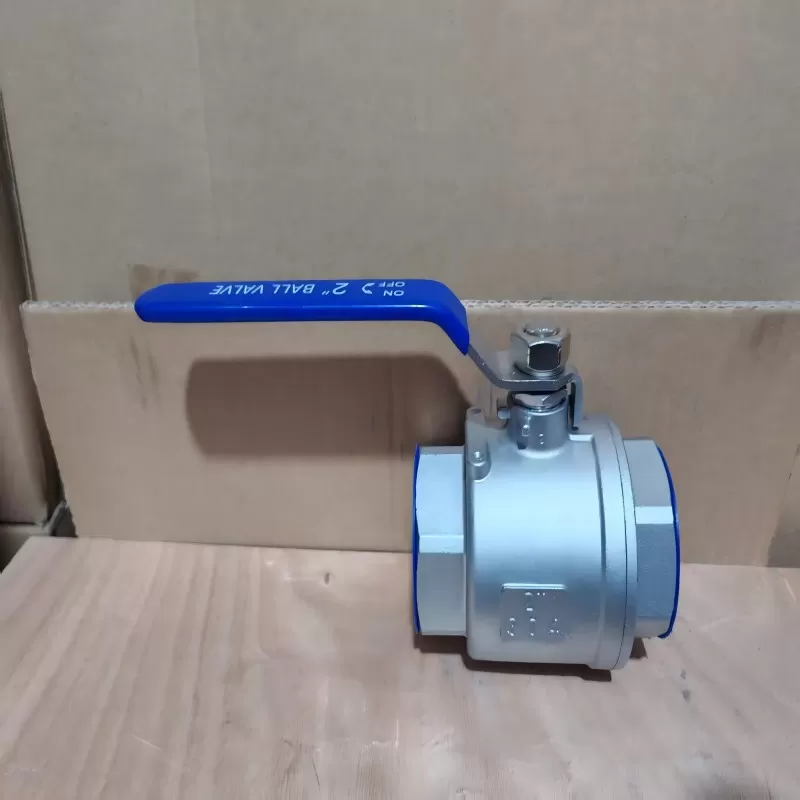 Two-piece Stainless steel ball valve,, Stainless steel ball valve,
