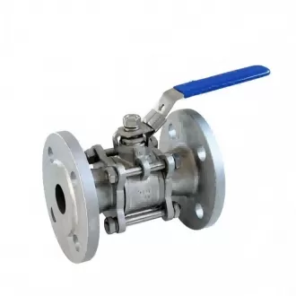 Q41F three-piece flanged ball valve, flanged ball valve