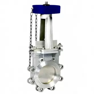 PZL43 Sprocket clamp knife gate valve; Sprocket clamp knife gate valve; knife gate valve