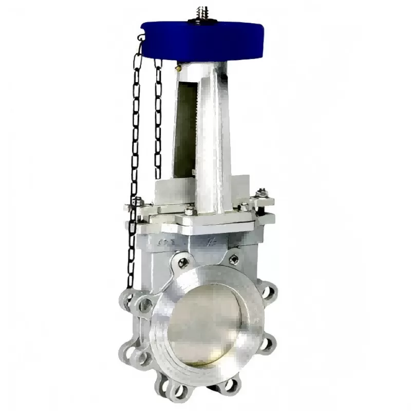 PZL43 Sprocket clamp knife gate valve; Sprocket clamp knife gate valve; knife gate valve
