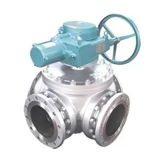 Q16 46F four-way ball valve, four-way ball valve, ball valve