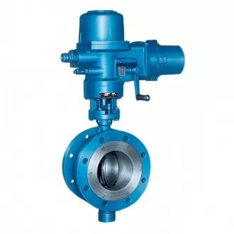 Electric flanged hard seal butterfly valve, flanged hard seal butterfly valve, butterfly valve, hard seal butterfly valve,