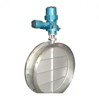 Electric ventilated butterfly valve,ventilated butterfly valve. butterfly valve