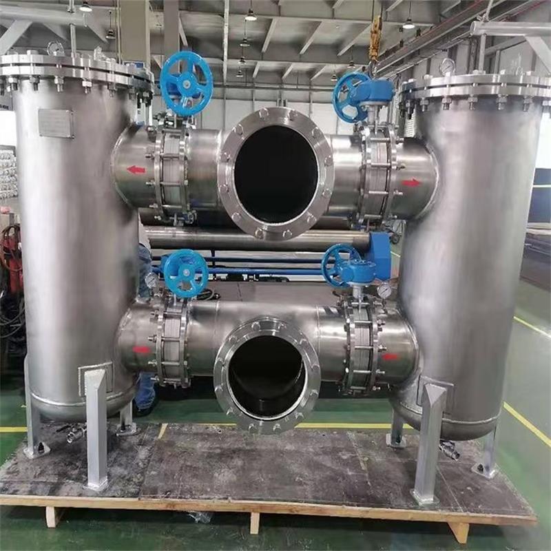 Quick-opening double-barrel Strainers， Strainers