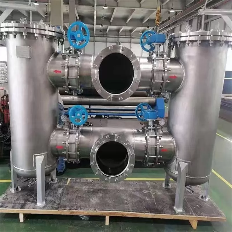 Quick-opening double-barrel Strainers， Strainers