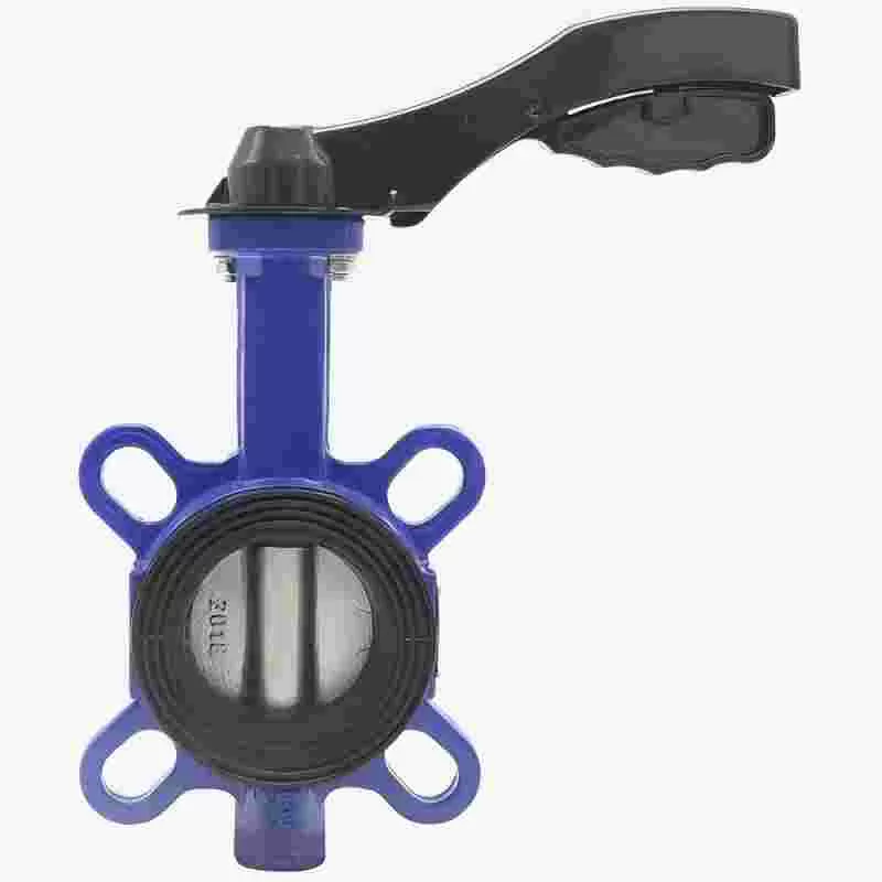Soft-backrest wafer butterfly valve D71X-10Q,Soft-backrest wafer butterfly valve,butterfly valve