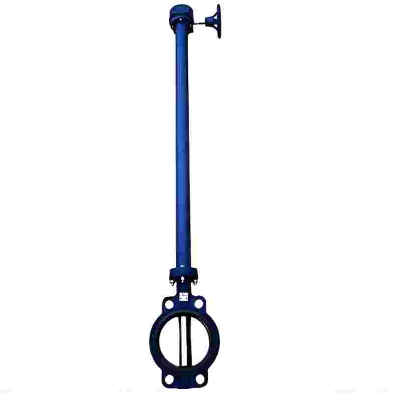 D371X extended stem turbine butterfly valve, extended stem turbine butterfly valve,