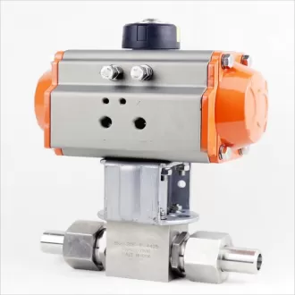 Pneumatic high-pressure ball valves Q641N/Q647N/Q611N