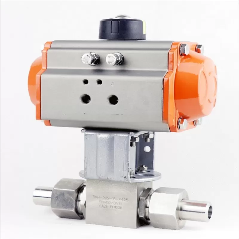 Pneumatic high-pressure ball valves Q641N/Q647N/Q611N