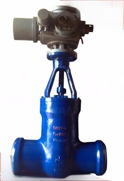 Main steam electric gate valve,electric gate valve. gate valve
