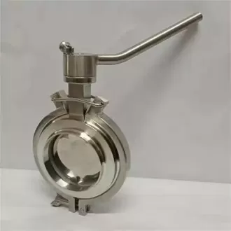 Sanitary grade powder butterfly valve，Sanitary butterfly valve，Butterfly valve