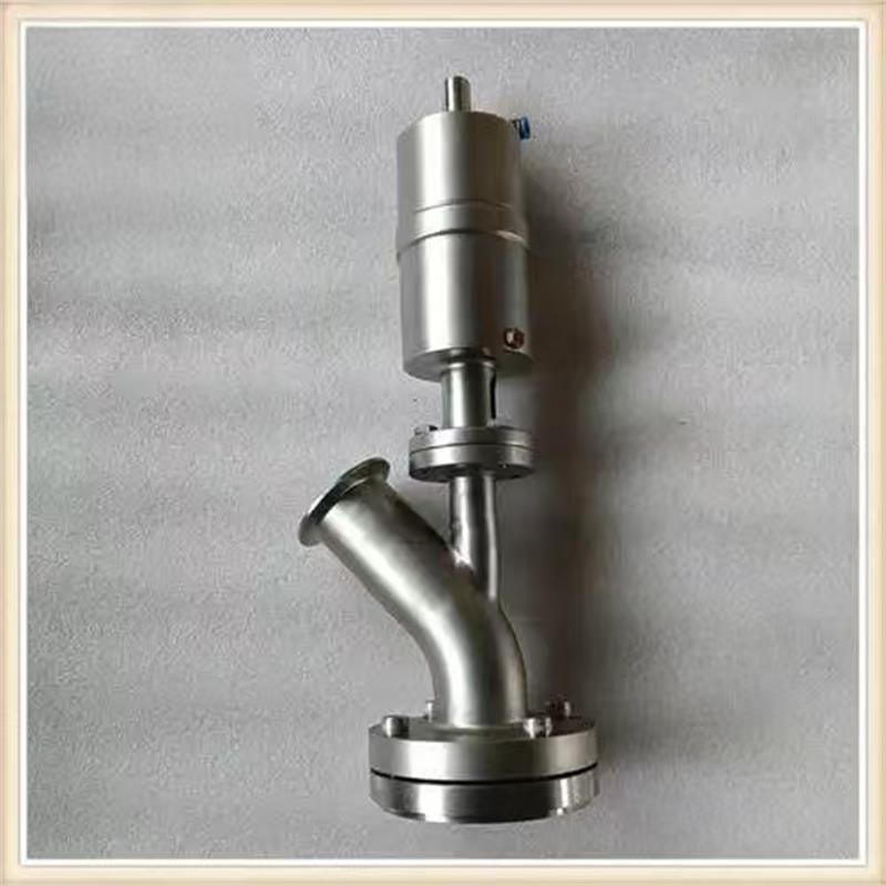Sanitary grade manual tank bottom discharge valve，Bottom discharge valve of the tank，Discharge valve