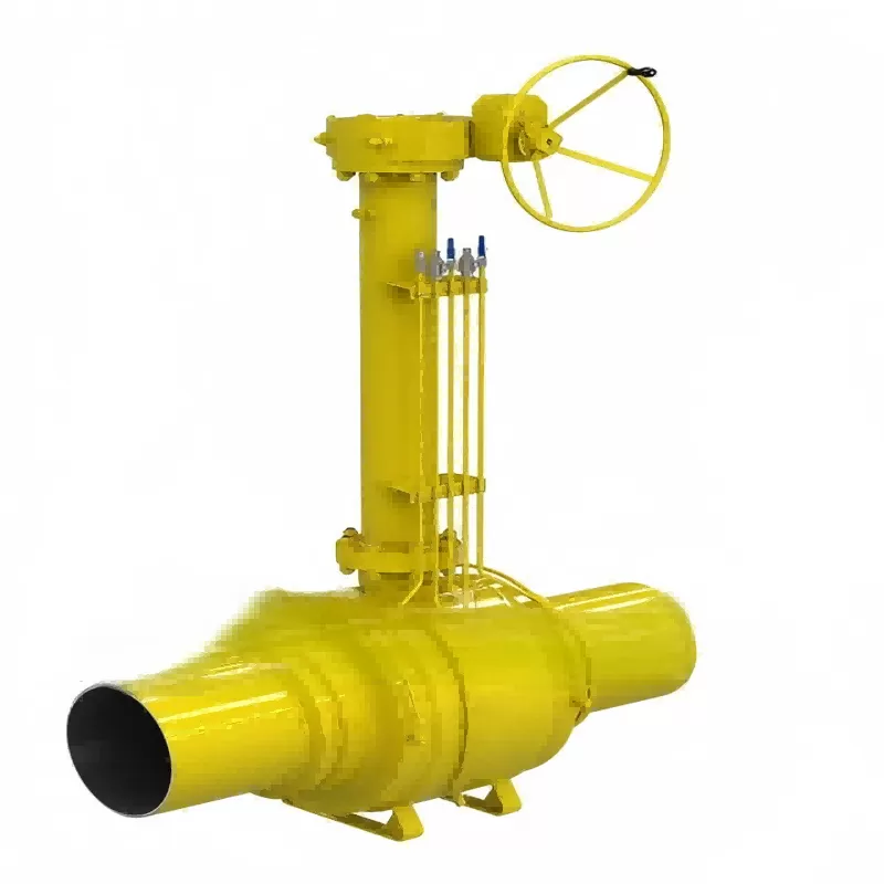 Buried fully welded ball valve with extended rod,welded ball valve with extended rod,,welded ball valve