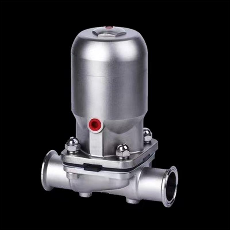 Sanitary diaphragm type tank valve，Sanitary grade tank valv，Canned valve