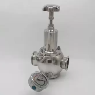 Sanitary pressure reducing valve, Pressure reducing valve, Sanitary grade valve