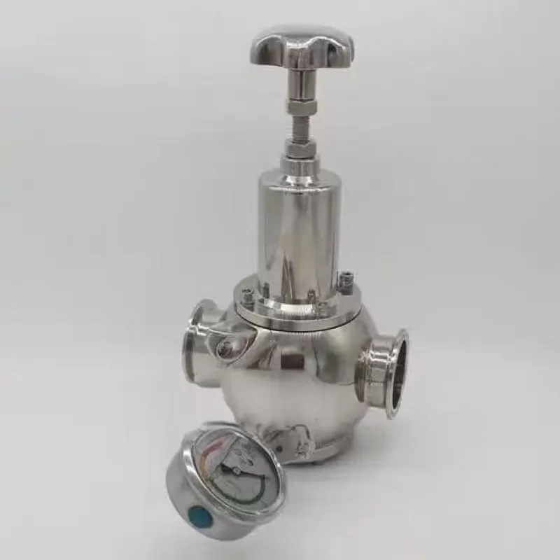Sanitary pressure reducing valve, Pressure reducing valve, Sanitary grade valve