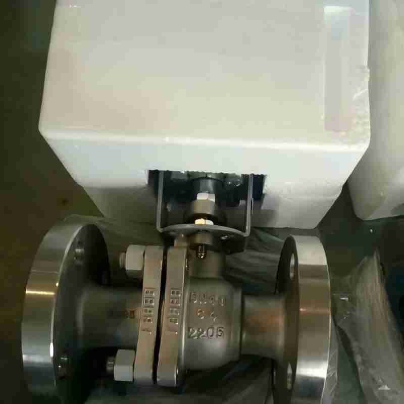 Double-phase steel ball valve 2205 double-phase steel pneumatic flange ball valve,pneumatic flange ball valve,
