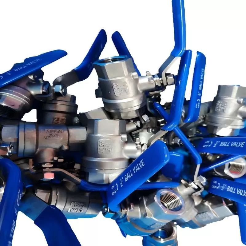 Q11F-2507 double-phase steel threaded ball valve,2507 double-phase steel threaded ball valve