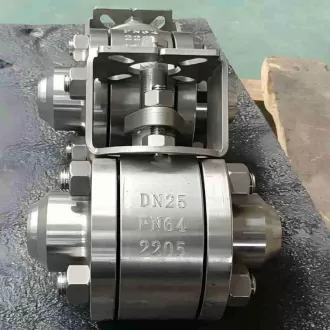 Q61F, Q61N-2205 duplex steel three-piece welded balls,2205 duplex steel three-piece welded balls