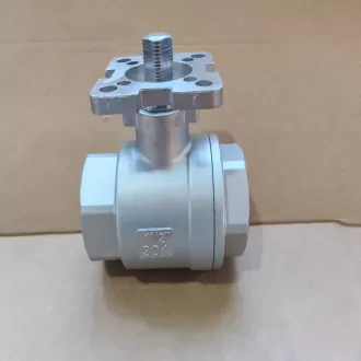 Two-piece high-platform ball valve,high-platform ball valve, ball valve