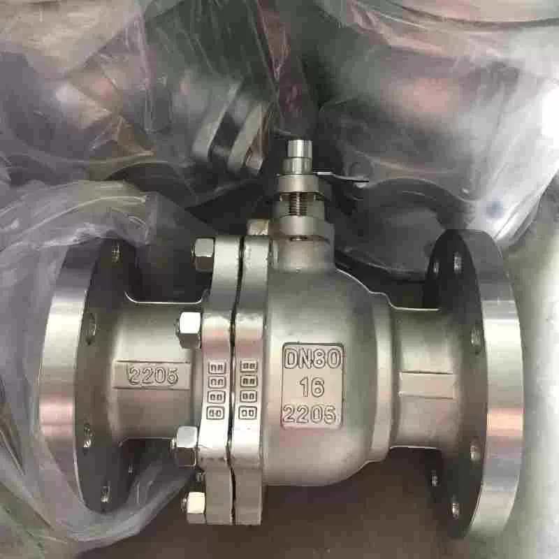 2205 double-phase steel flange ball valve,2205 flange ball valve,ball valve