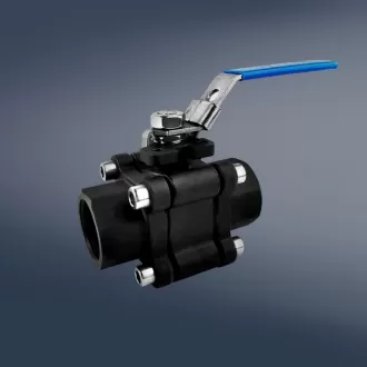 Carbon steel three-piece locking high-pressure ball valve,three-piece locking high-pressure ball valve,ball valve