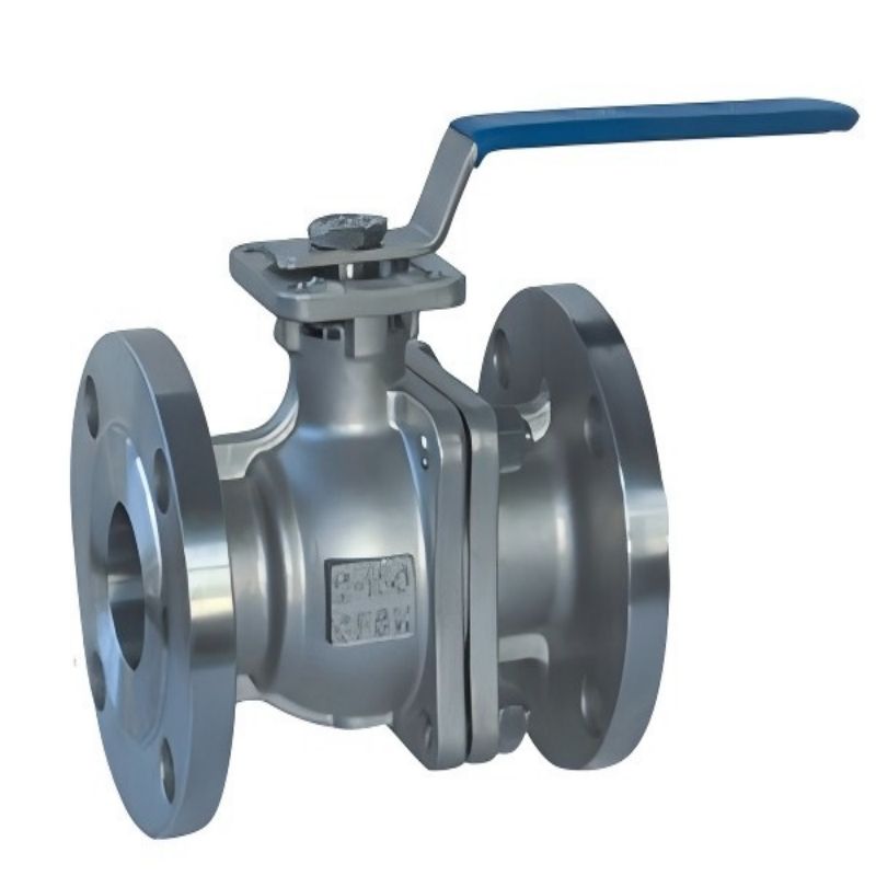 Two-piece flanged ball valve, flanged ball valve,ball valve