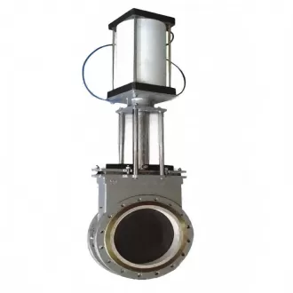PZ673TC pneumatic thin ceramic slurry discharge valve,pneumatic thin ceramic slurry discharge valve,slurry discharge valve