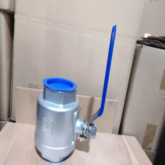 Q11F-16-40P stainless steel two-piece threaded ball valve,two-piece threaded ball valve,threaded ball valve,ball valve