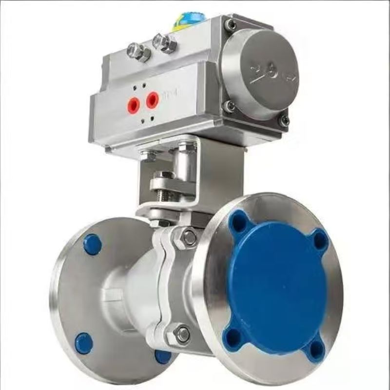 Pneumatic titanium ball valve, Titanium ball valve,  ball valve