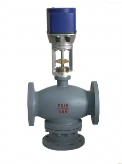 Electric three-way regulating valve,Electric three-way Control valve,Control valve