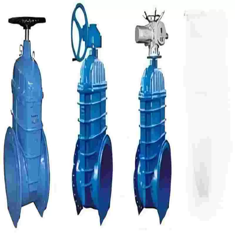 Z545X large diameter soft seal gate valve, soft seal gate valve, large diameter gate valve